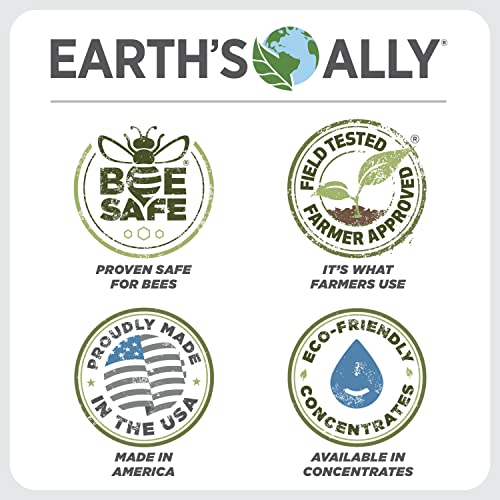 Earth's Ally Insect Control For Plants | Safe Outdoor & Indoor Plant Insecticide, Spider Mite, Aphid & Mealybug Killer - Effective Spray For Organic Garden & Household Plants, Ready-To-Use, 24Oz #TOP7