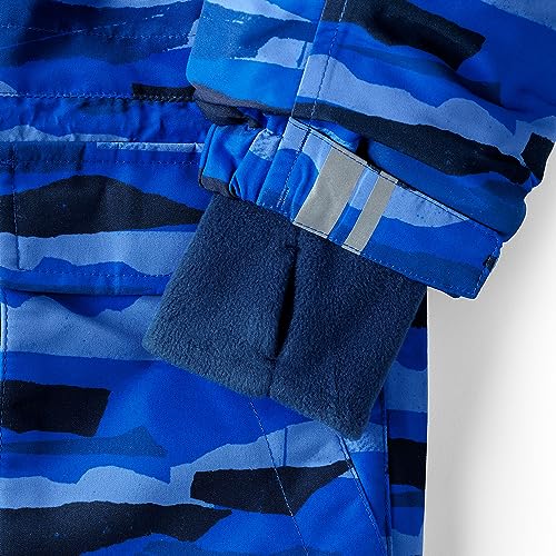 Lands' End Kids Squall Parka B Royal Cobalt Mountain Camo Kids X-Small3