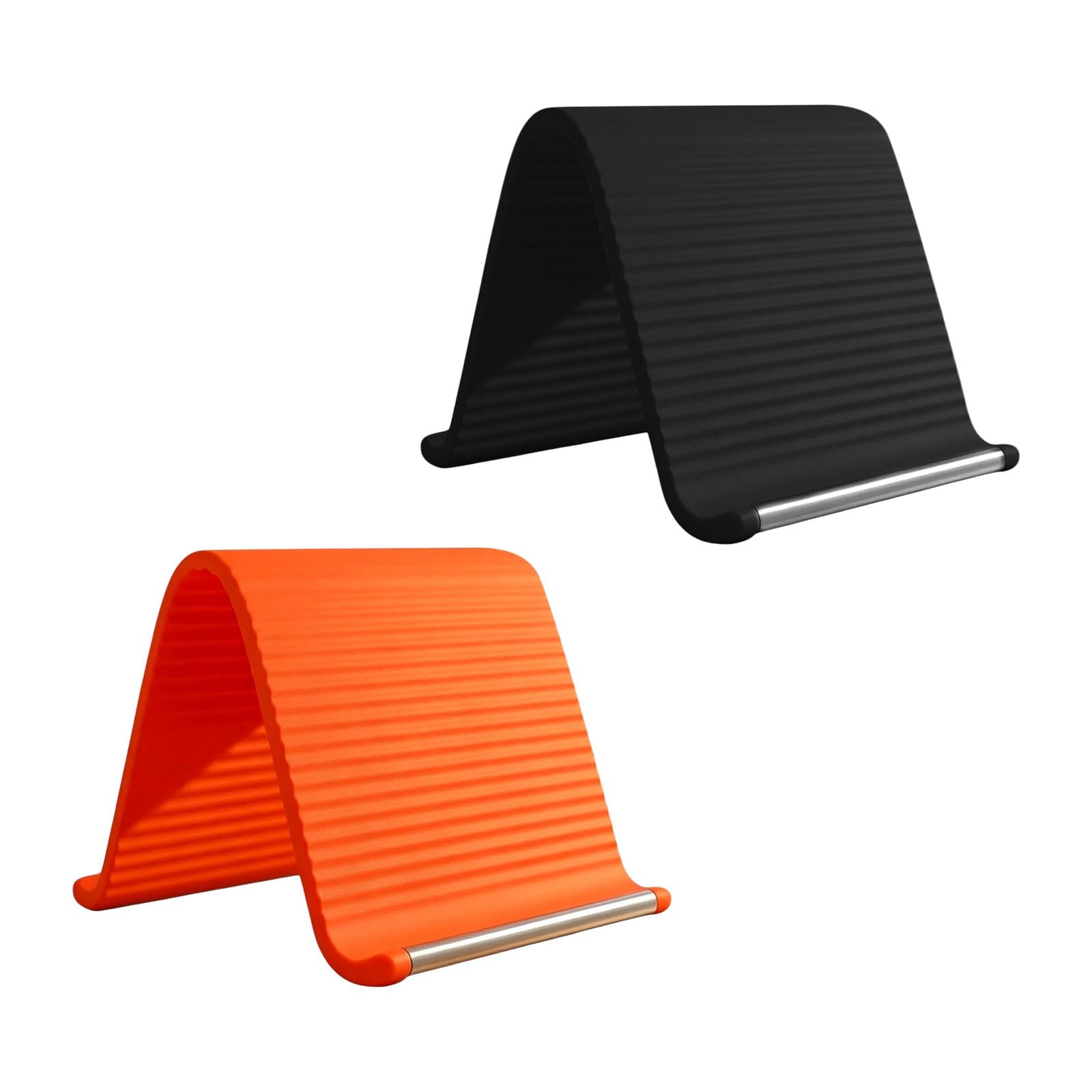 Ordinaryone 2 Pack Soft Silicone Phone Stand Foldable Holder Airplanes Holder Mount For Tablets And Phones Flexible Silicone Stand For