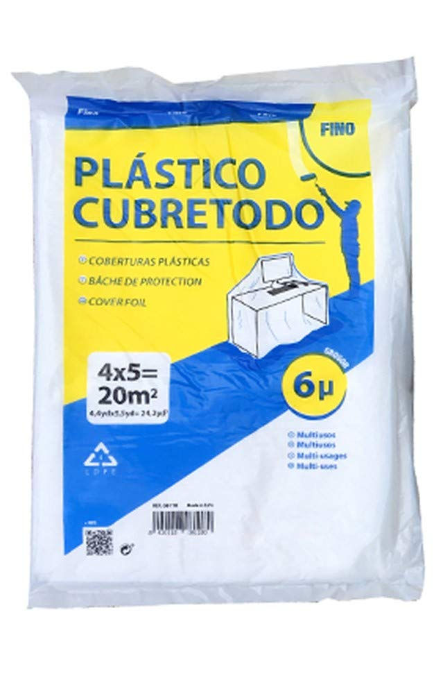 Kit Especial APLICACION Pintura Interior - Rodillo de Pintura Antigoteo Calidad Profesional con Cubeta, Cinta, Cubretodo y Pincel - 5 Piezas