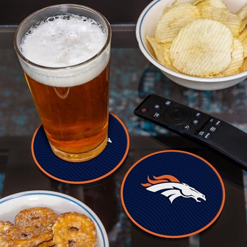 Rico Industries NFL Football Classic Favorites: PVC Coaster Set (4-Pack) - Image 3