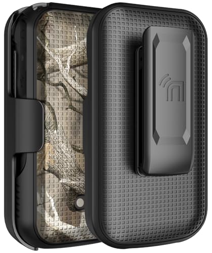 Holster Combo for Sonim XP3plus 5G Flip Phone Case with Belt Clip - Camo - image 1