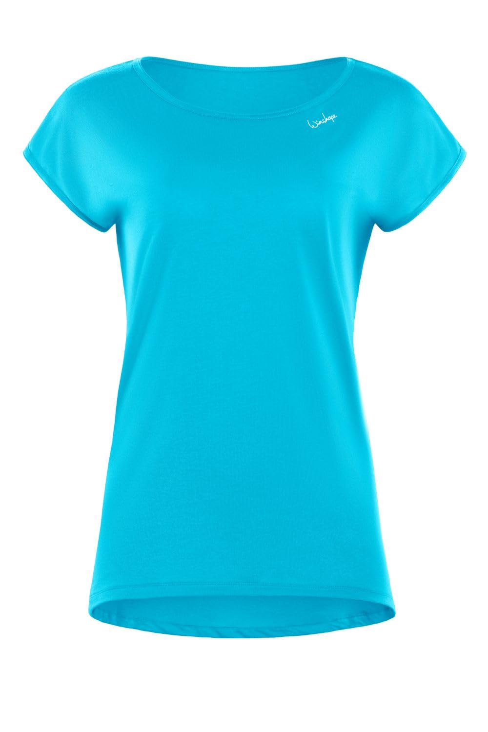 WINSHAPE Women's Ultra Light Modal Short Sleeve Shirt with Rounded Hem MCT013