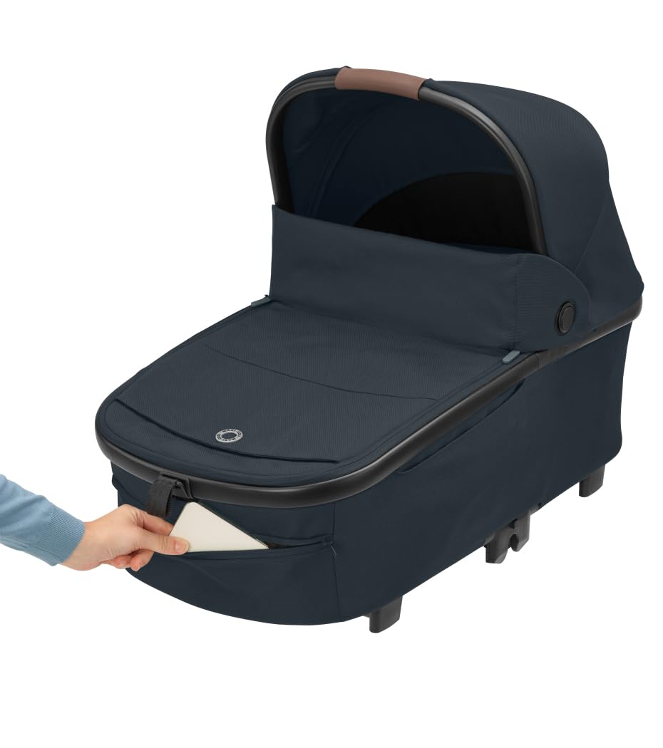 Maxi-Cosi Lila XP Plus Geländegängiger Kinderwagen 0–4 Jahre inklusive Babywanne mit Relax-Funktion Essential Graphite