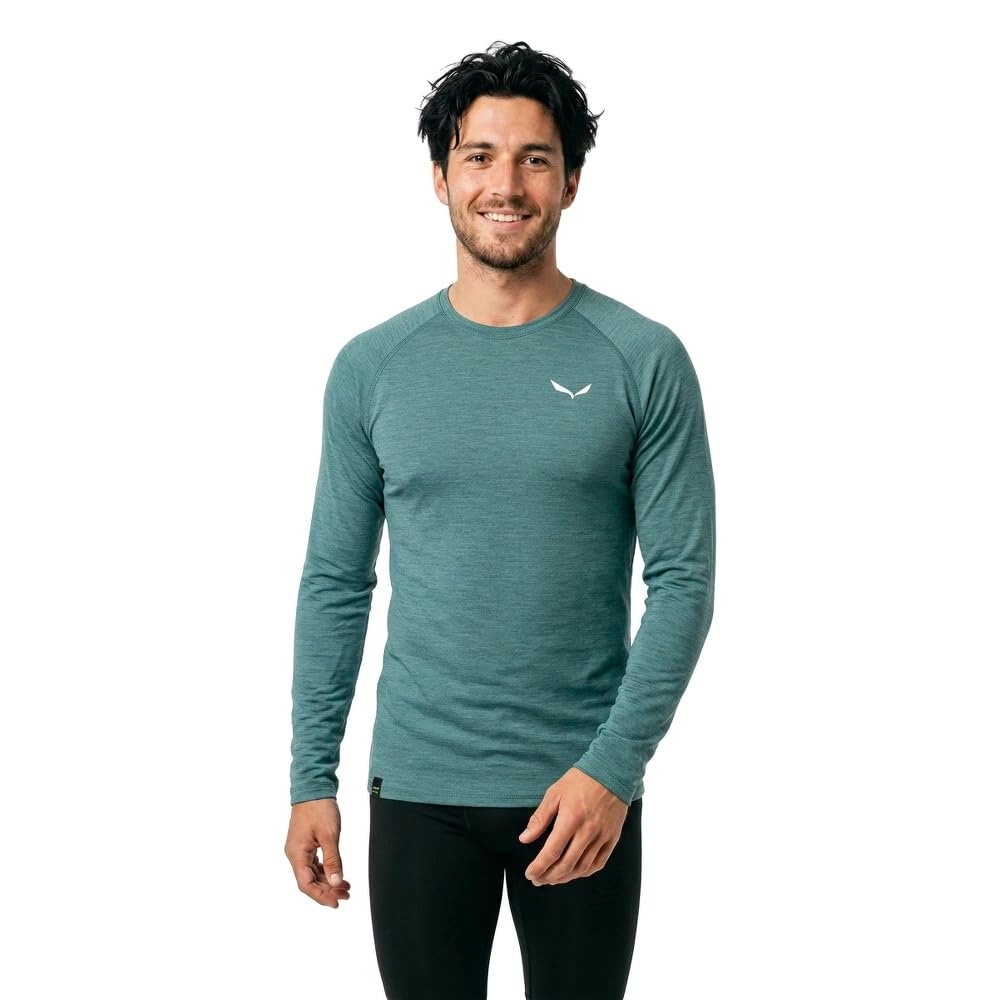 Salewa Puez Melange Dry M L/S tee T-Shirt Hombre (Pack de 1)