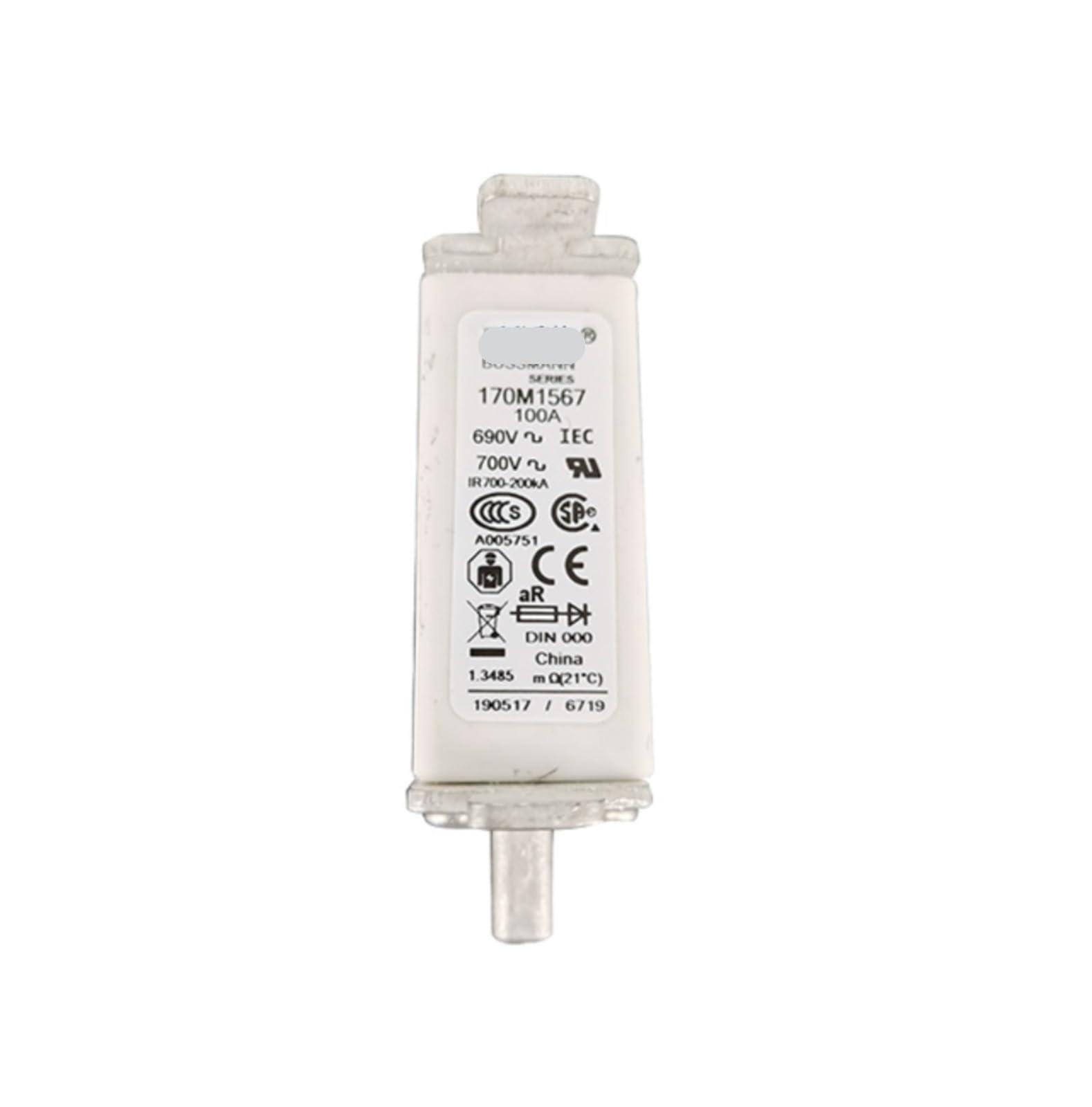 Bezpiecznik 170M1567 Części elektroniczne mikroprzełącznik bezpiecznik DC