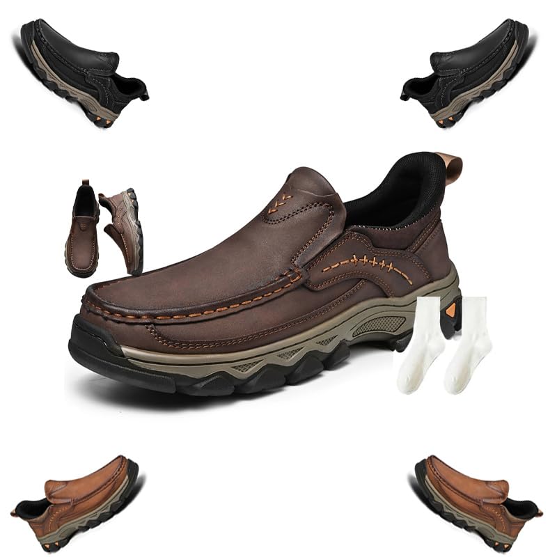 Enjerr Orthopedic Shoes Men, 2025 New Vogany Shoes Orthopedic Sneakers Men, Waterproof and Breathable