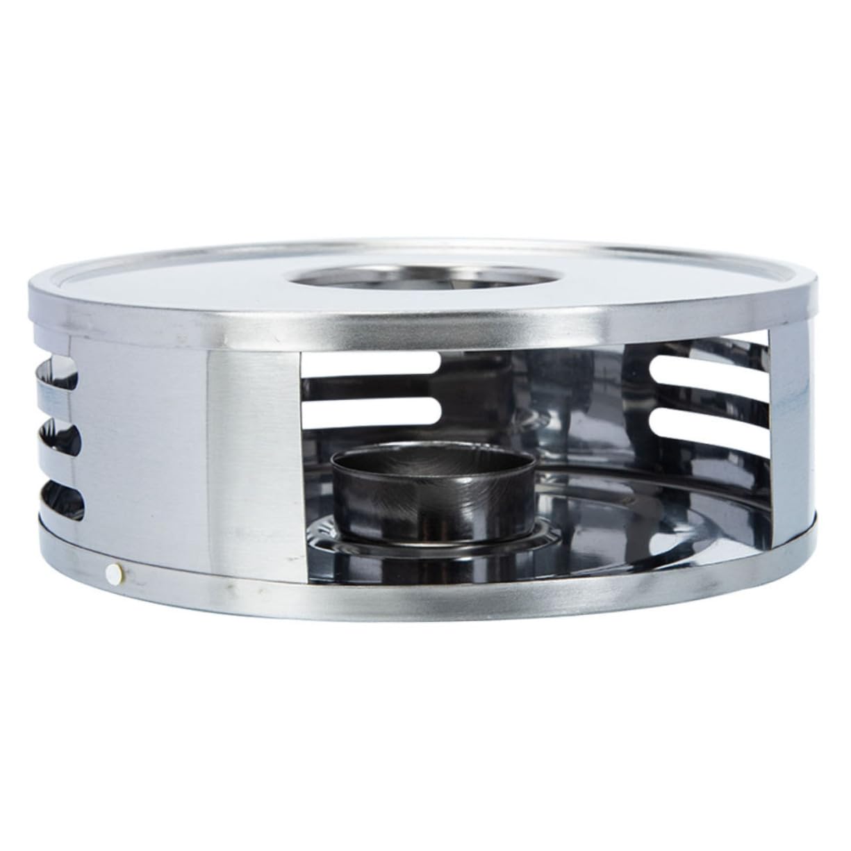 OKUMEYR Tea Warming Stove Hollow Style Teapot Heater Lightweight and Portable Tea Warmer for Home Offices Non- Base for Stability and Safety