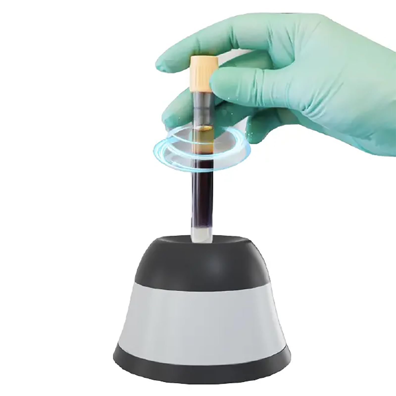 Agitatori Vortex da Laboratorio, Mini Miscelatore Vortex da 3000 Giri/min con Funzione Touch e Continua, Miscela Fino a 50 ml e Diametro Orbitale 20 mm, per Colla, Adesivi, Smalti Gel e Provette, Mi