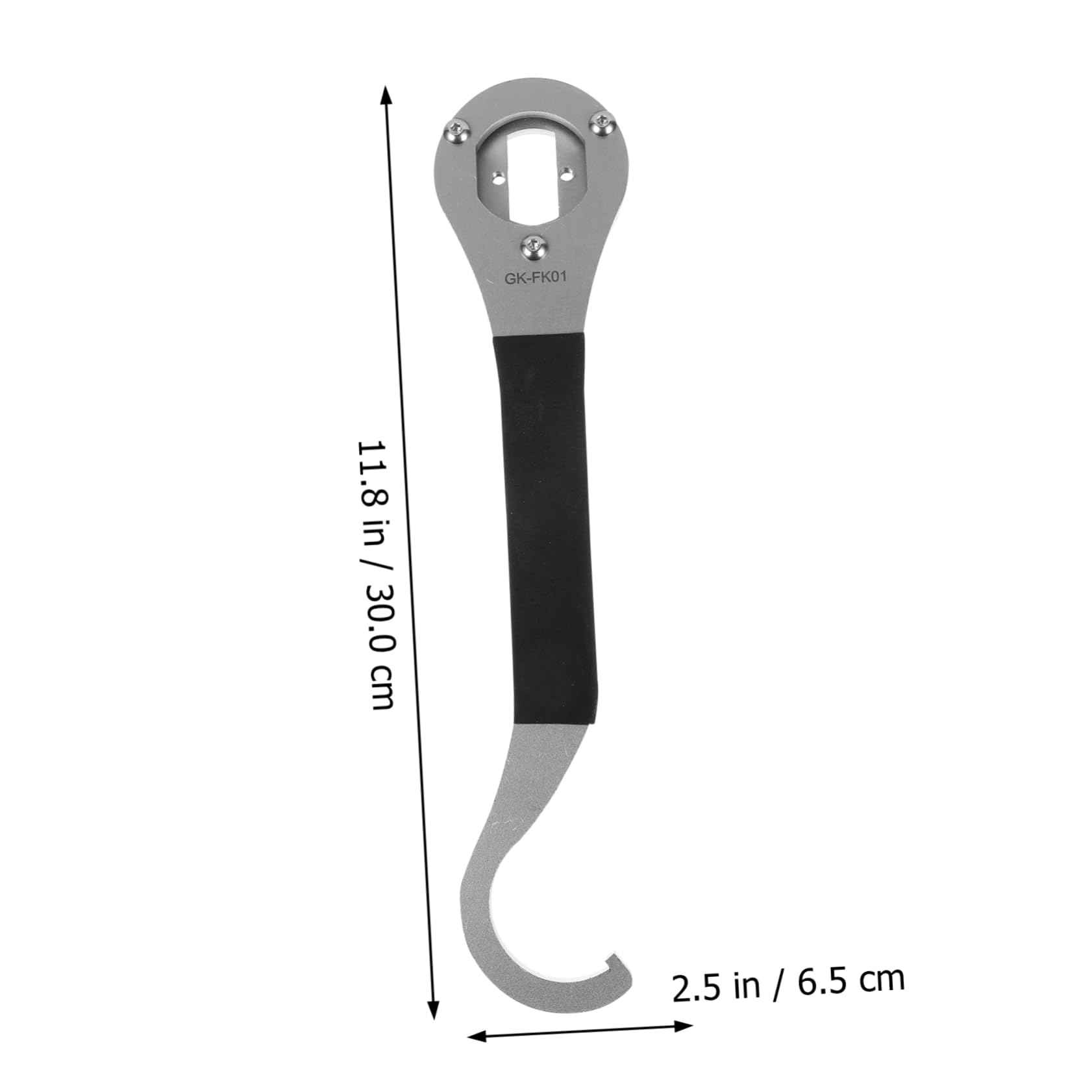 Toddmomy Llaves De Inoxidable para Bicicleta Llave De Pedalier De Gancho De Herramientas De Bicicleta para Desmontar Pedalier
