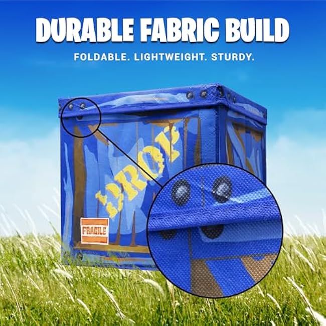 CampLiner Loot Drop box storage box fabric construction great for parties and long term storage of gaming gear.