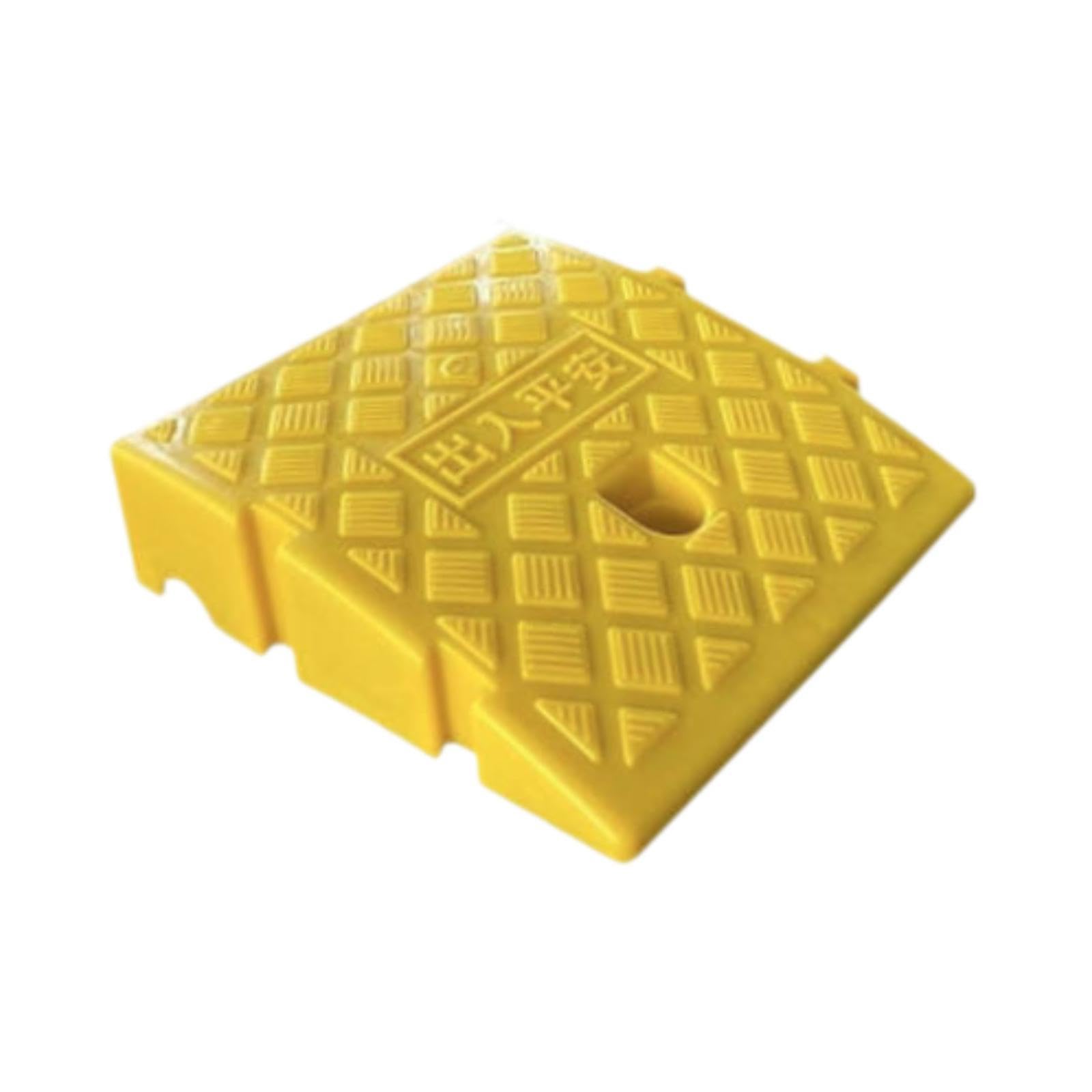 Curb Ramp Practical Curbside Bridge Ramp for Parking Lot Garage Loading Dock Height 7 cm Yellow | Health & Beauty | Medical, Mobility & Disability | Mobility Furniture & Fixtures-image-29
