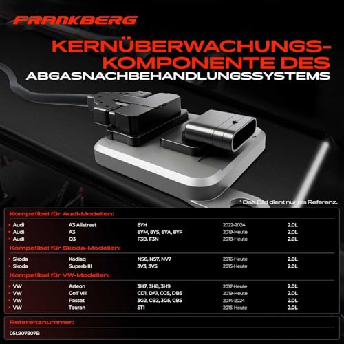 Capteur NOX de qualité supérieure pour Passat Variant Touran - 3