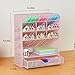 Spacrea Pen Holder Desk Organizer - Desk Organizers and Accessories, Pencil Holder with 10 Compartments and 1 Drawer（Pink）