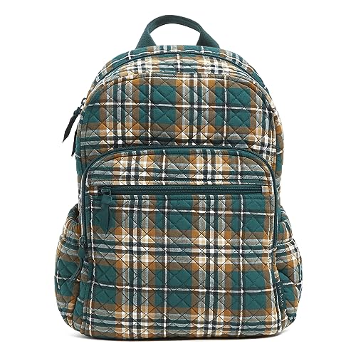 Image of Cotton Campus Backpack, Orchard Plaid