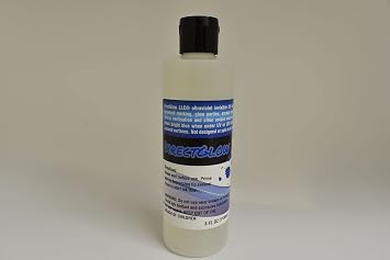DirectGlow General Purpose Invisible Blue Ultraviolet Blacklight Reactive Ink Secret Messages Security Identification Glow Party 8 Ounce Bottle
