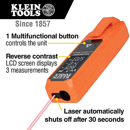 Klein Tools 93LDM100C Compact Laser Distance Measure thumb #1