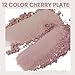 AMY'S DIARY 12Color Light Pink Purple Eyeshadow Palette, Long-Lasting, and Highly Pigmented. Elevate Your Eye Makeup– Unleash Your Unique Style (08#)