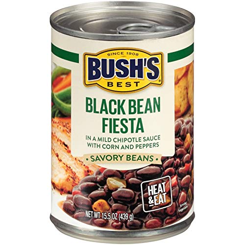 Bush's Best Black Bean Fiesta Savory Beans, 15.5 Oz