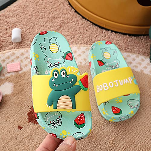 Slippers Non-Slip Girls Cute Kids Baby Cartoon Animal Shoes Letter Toddler Boys Baby Shoes Bear Slippers for Kids2
