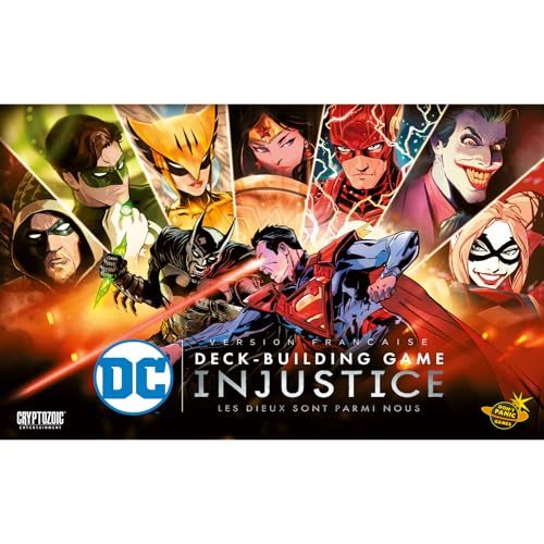Jeu de stratégie Asmodee DC Comics Deck building Game Injustice - vue 4