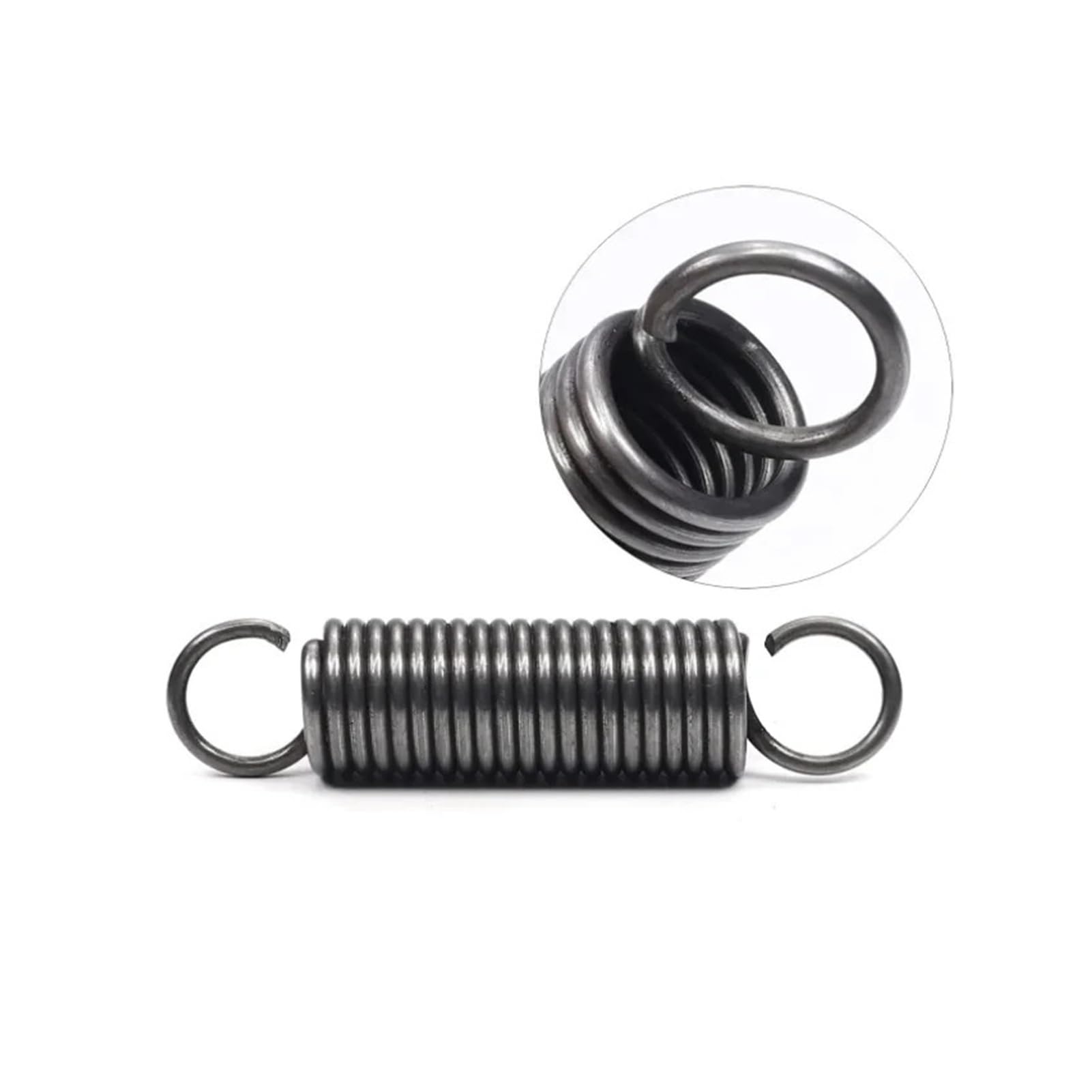Tension Springs, 1pcs Tension Extension Spring Wire Diameter 4.0mm Length 85mm-600mm Outer 27mm(350mm)