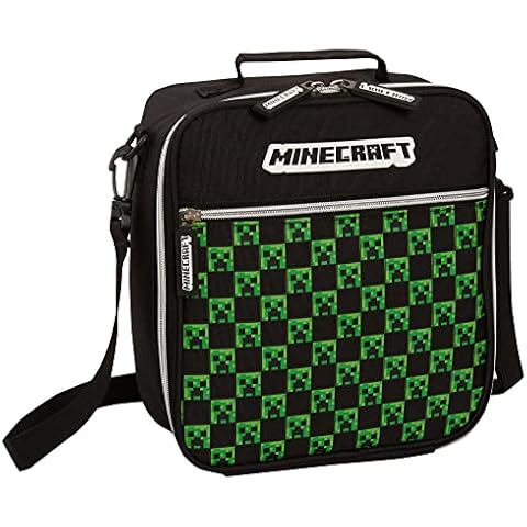 Minecraft Insulated Lunch Bag with Strap Cover
