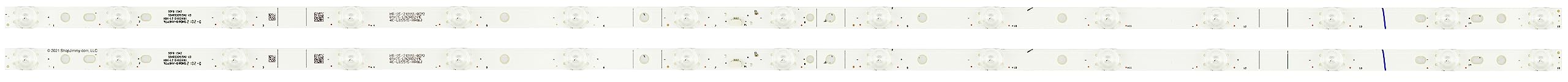 ShopJimmy 4C-LB5515-HR LED Backlight Strips 55HR33-M15A0 (2) 55S435 55S431 55S21 New