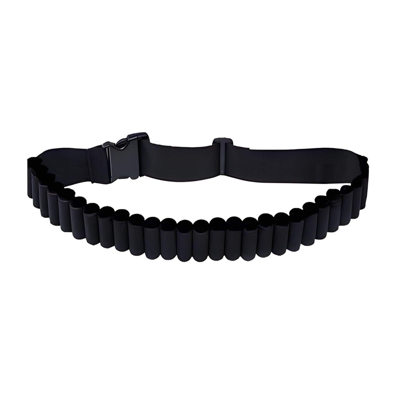 Cartuccera Cintura per Cartucce Knocker, Cintura per Cartucce da Caccia con 27 Fori, Cintura per Cartucce in Nylon, Cintura per Cartucce Regolabile Lunga 145 cm, Bandoliera per Calibro 12GA