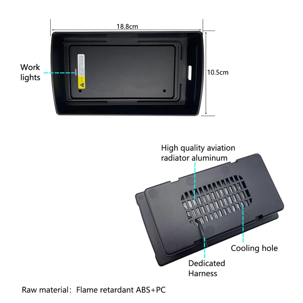 Cargador inalámbrico Duradero, Ajuste cómodo, Consola, 14-20 A3 S3 | smartphones A3 S3, carga inalámbrica, hecho para durar, cargador de coche para A3 S3