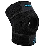 NeoProMedical Knee Support - Neoprene Breathable Knee Brace– Small to Medium Adjustable Size, Black Color
