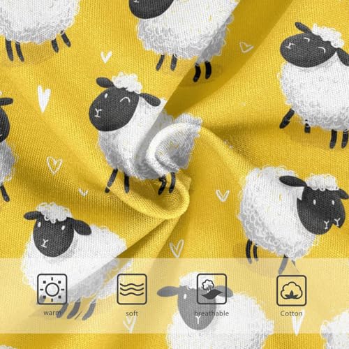 Girls Underwear Soft Cotton Sheep Kids Panties in Sizes 2/3t, 4t, 5t, 6 and 83