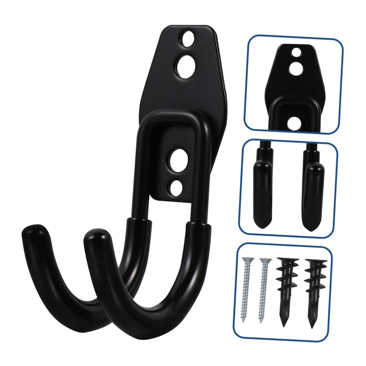 UPKOCH 5 Set Per Da Inossidabile Gancio Per Organizzazione Flessibile Per Cortili E Resistente E Design Multifunzionale 2 Pezzi*5