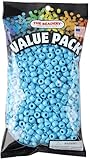 The Beadery Barrel Pony Bead in Baby Blye, 900-Piece