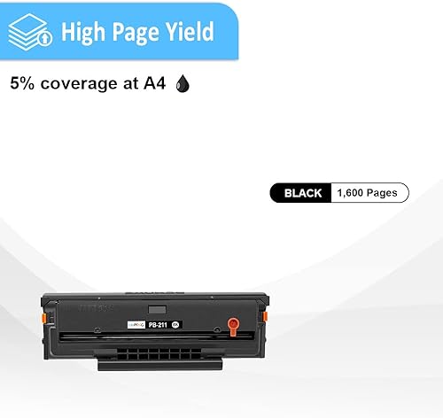 Miniatura 9 de LAIPENG PB-211 PB211 PB 211 PB-211EV PB 211EV Cartucho de tóner compatible 1600 páginas para P2500W P2502W P2207 M6550 M6500NW M6550NW M6600 M6600NW