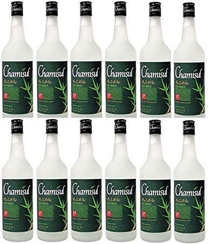 JINRO 焼酎 甲類焼酎 眞露 チャミスル 22度 700ML 瓶 12本 韓国焼酎 眞露ジャパンのサムネイル