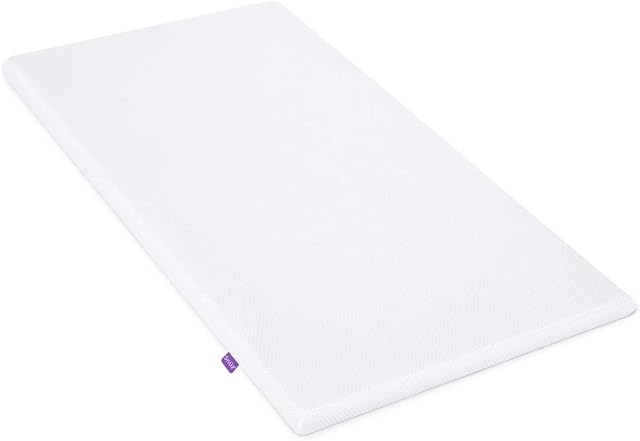 SnuzPod 4 Baby Crib Mattress  40cm x 75.5cm  Premium Foam Mattress With 3D Mesh Cover Offering Expert Recommended Support for Newborns,White