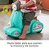 Fisher-Price Ríe y Aprende Moto Scooter Juguete correpasillos con Sonidos, bebés +1 año, versión español + Italiano + francés + inglés + alemán + holandés (HMV76) #4