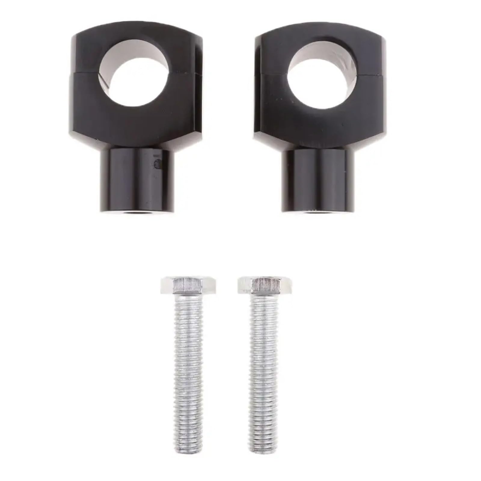 Moto Riser Manubrio Compatibile con Cruiser per Chopper Moto Pollici 25mm Manubrio Riser Inserti Manubrio Morsetto di Montaggio Moto Motocicletta Riser Manubrio