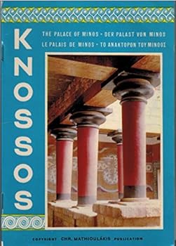 Paperback Knossos Guide-Map of the Palace Book