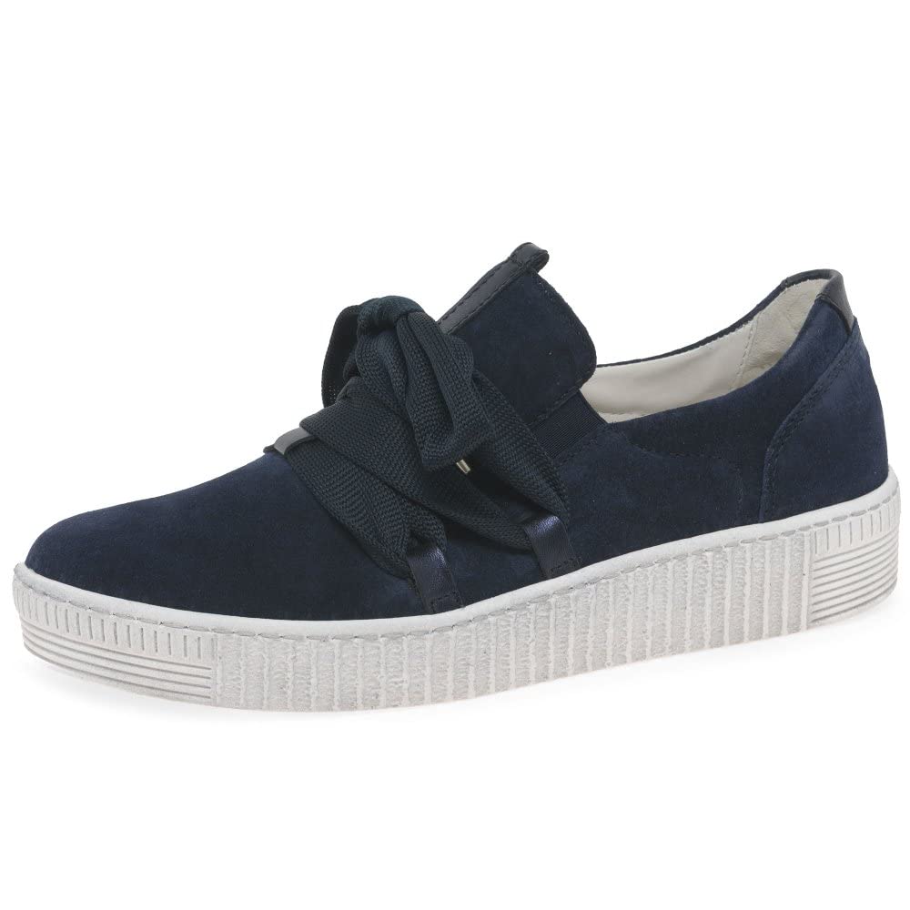 Gabor Women's 83.333.16 Navy Suede 10 Navy