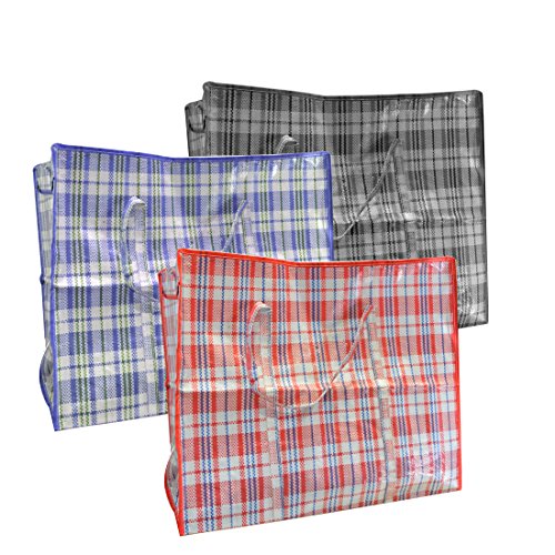 NON DEFINIE Sac de Course Carreaux Zip Coloris Assortis Cover