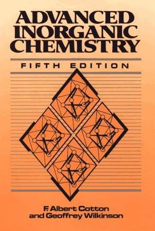 Advanced Inorganic Chemistry: A Comprehensive Text by F. Albert Cotton (30-Apr-1988) Hardcover