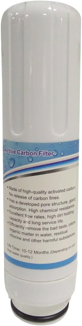 Water Ionzier Purifier Replacement for Model EHM 729 Active Carbon Filter Replacements 6000L Capacity