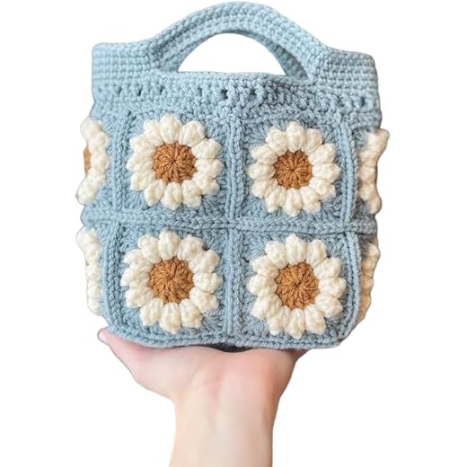 ZZARA Crochet Cotton Shoulder Bag