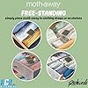 Richards Homewares Moth Away Sachets 24-Pack Natural Herbal Moth Repellent, Non-Toxic & Chemical-Free, Fresh Scent for Drawers, Closets & Storage Bins Made in USA
