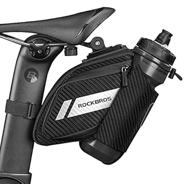 bike saddle water bottle holder