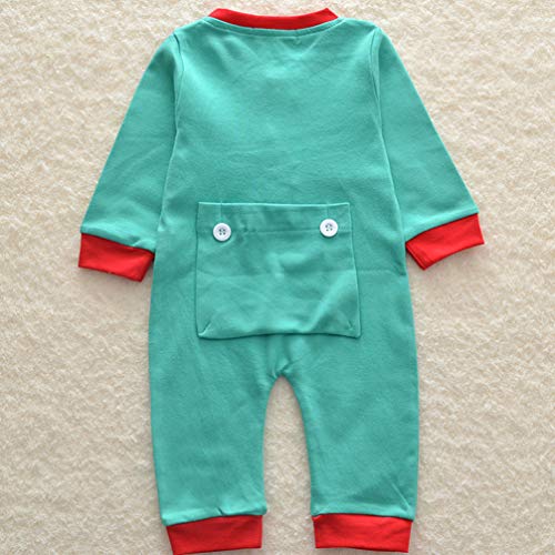 KESYOO Macacão de Bebê Natal Macacão Infantil Algodão Bebê Macacão de Uma Peça Macacão Recém-Nascido