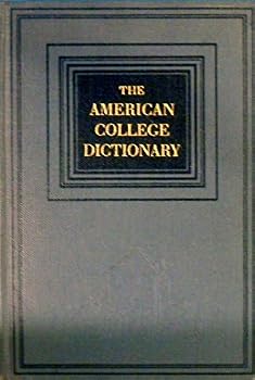 Hardcover The American College Dictionary Book