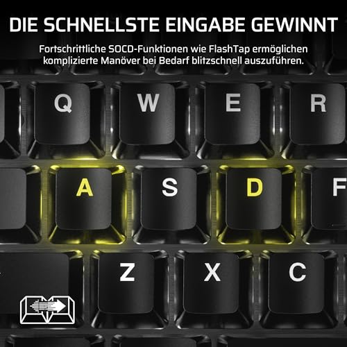 Corsair K70 PRO TKL RGB Kabelgebundene Gaming-Tastatur – Schwarz – Ansicht 4